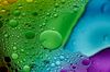 Wasserttropfen Splash Öl Experimente Seifenblasen